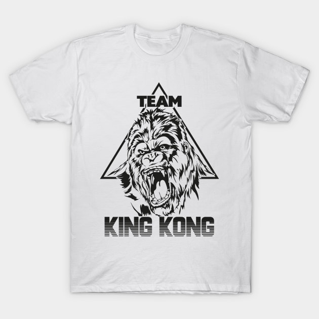 Team kong T-Shirt by PaperHead